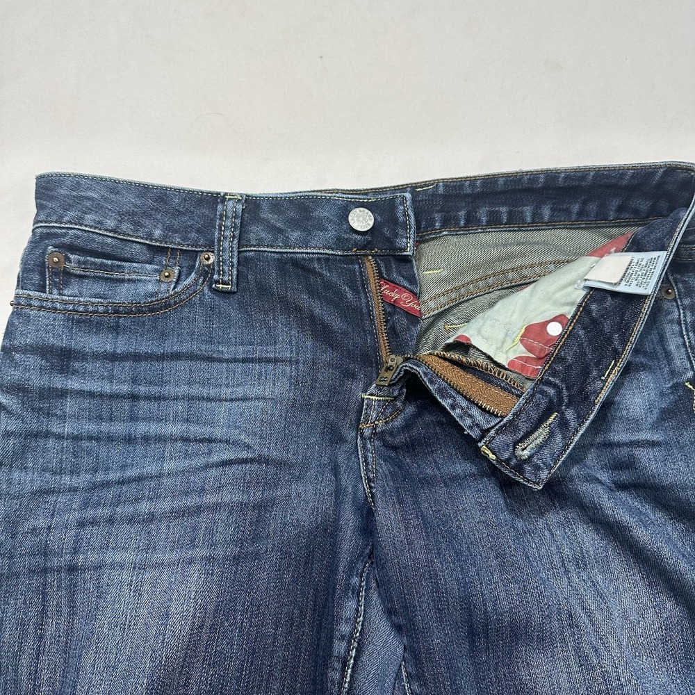 Lucky Brand Lola Straight Jeans Womens 10x30 Blue Denim - Picture 4 of 11